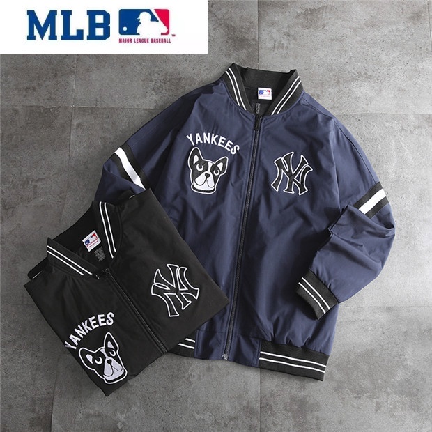 mlb ny 100 original chaqueta de los hombres de las mujeres