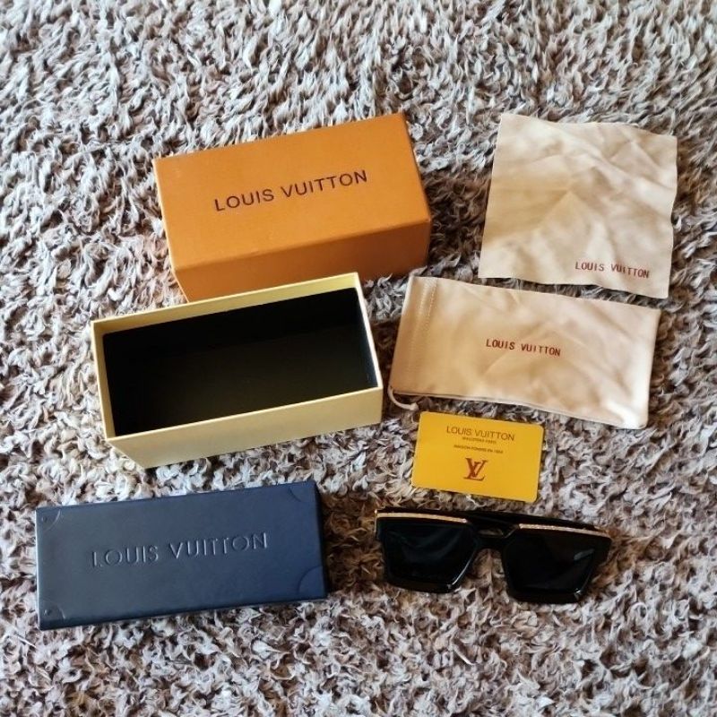 Mujer LOUIS VUITTON LV 1486 marca de lujo diseño de moda clásico estilo  millonario Retro gradiente lente gafas de sol gafas de sol