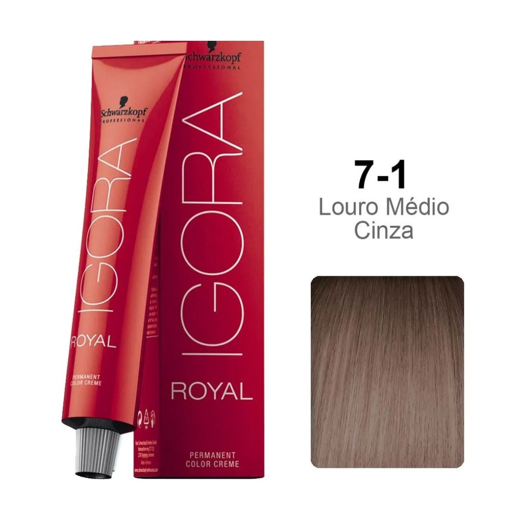 Coloration Schwarzkopf Igora Royal - Référence 9-1 - Teinture Capillaire - Neuf Sous Blister