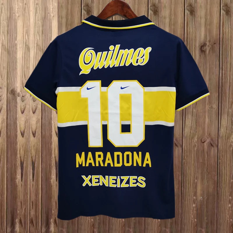 Camiseta De Boca Juniors 1995/96 Olan Maradona Retro