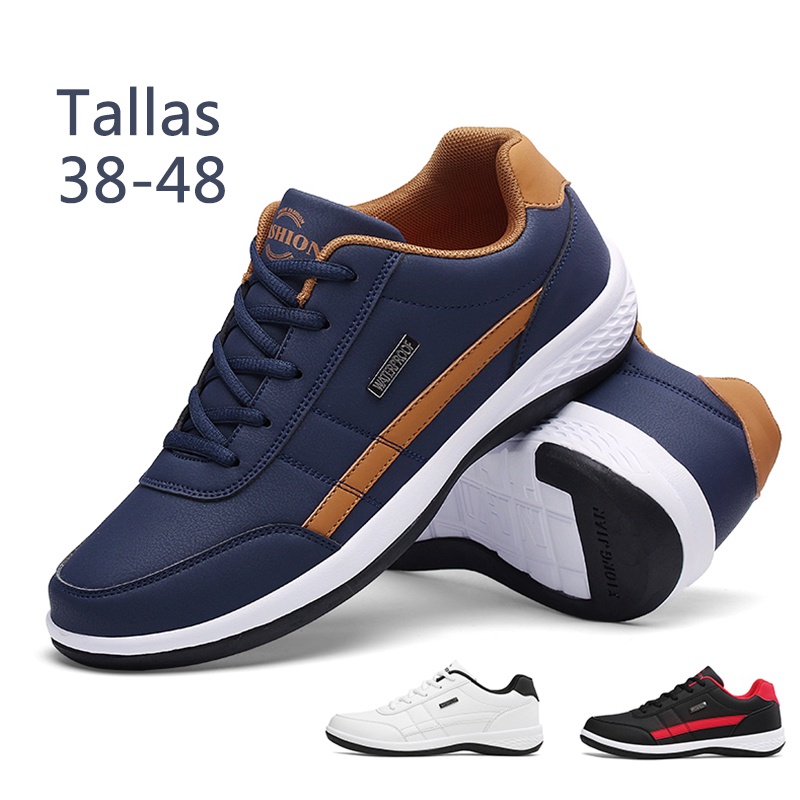 Zapatillas cuero hombre discount chile