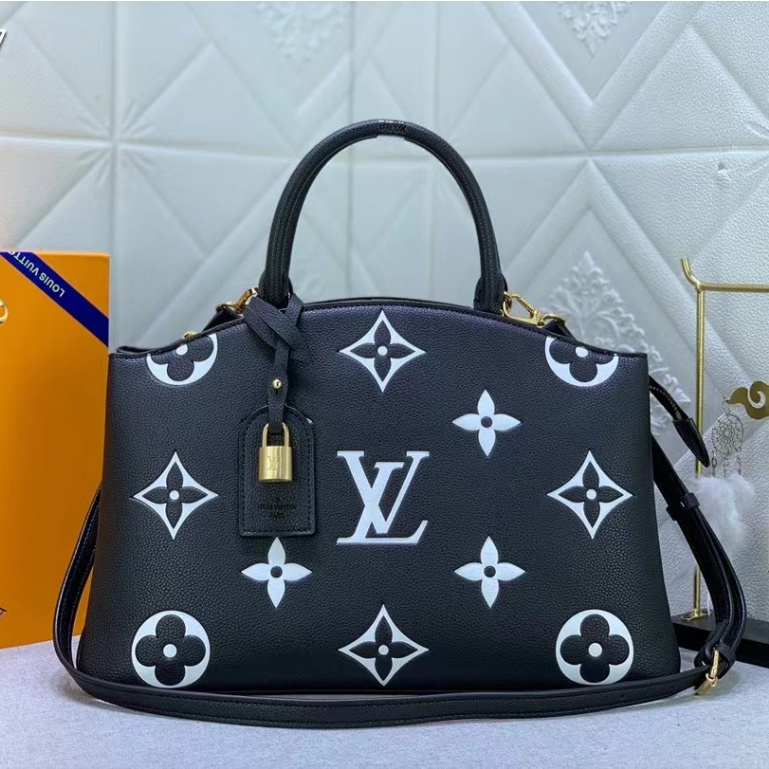 Bolso De Mujer LV/Louis Vuitton 100 % Genuino Nuevo Grand Palais Tamaño De  Hasta El Hombro : 34 x 24 x 15