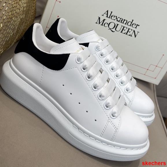 Alexander McQueen Zapatillas De Deporte De Las Mujeres Nuevo Par De Zapatos Blancos Estilo Quatro G5 Original