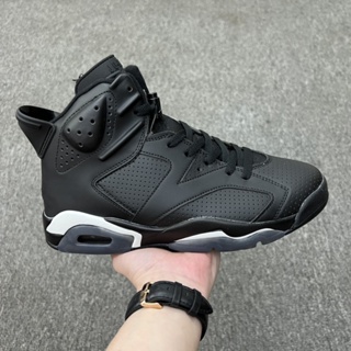 Jordan retro cheap 6 negras