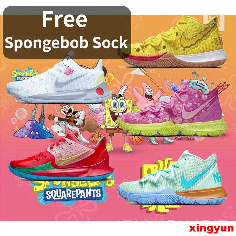 Kyrie Irving 5 x Bob Esponja Patricio Estrella Calamar Casual Zapatos De Baloncesto P822 Shopee Chile