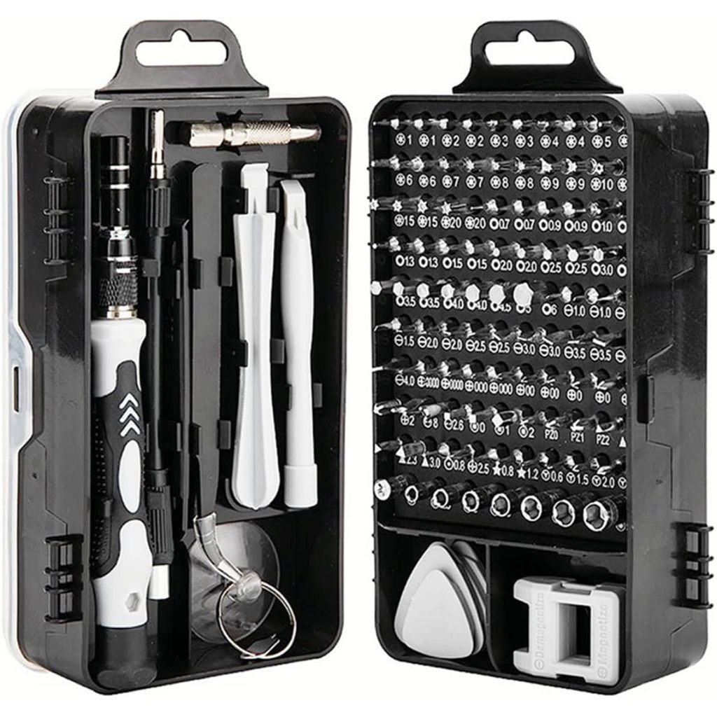 Destornilladores Magnéticos Para Móviles Kit Destornilladores Precisión 118 En 1 - Repara Todo Desde Móviles A Consolas Kit Herramientas Reparacion Electronica