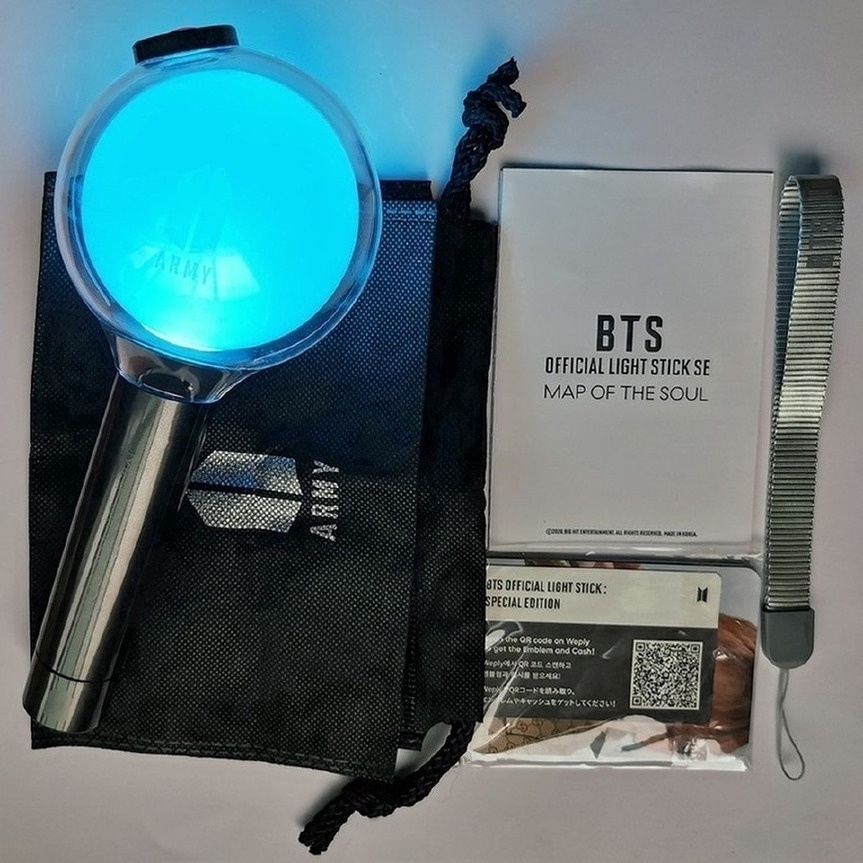 Bts Army Bomb Ver . 4 Bluetooth Lightstick Kpop Llavero Edición