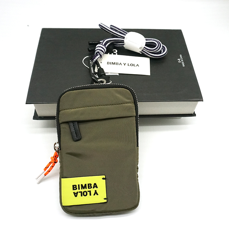 Bolsa De Telefono Movil De Nylon De Alta Calidad BIMBA Y LOLA Moda Marca De Lujo Original Mini Cartera Soporte De La Tarjeta Femenina Shopee Chile