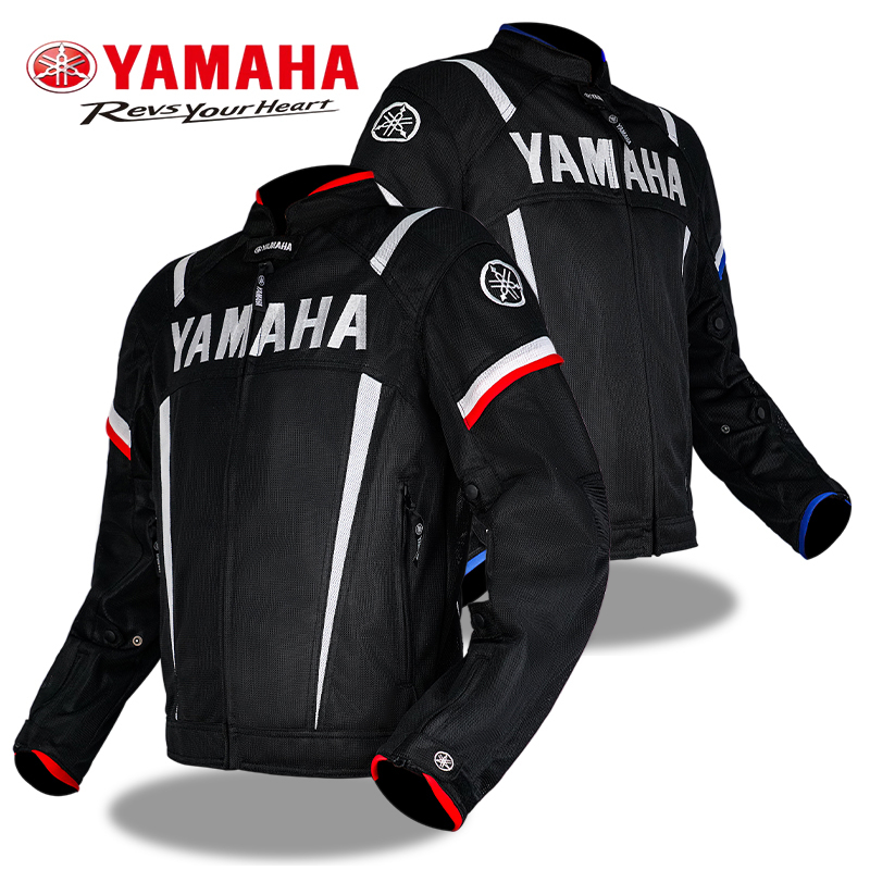 Chaqueta de Moto de verano para hombre, chaqueta de carreras de