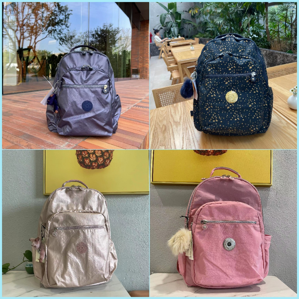 Mochila Kipling Nuevo Estilo Mediano De Gran Capacidad Para Jóvenes De  Hombres Y Mujeres Impermeable Ligero Viaje Fitness