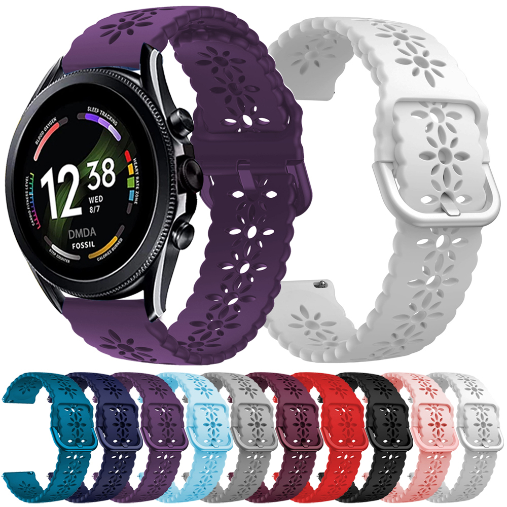 Para correa de reloj de repuesto de silicona Amazfit Bip 5, tamaño