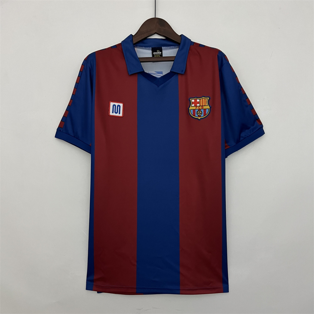 Camiseta Personalizada 82 84 Barcelona MARADONA De Alta Calidad Para El Hogar Retro De Futbol Shopee Chile