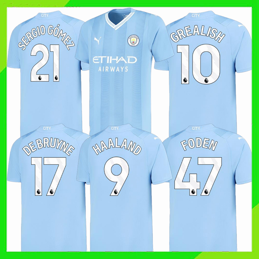Crear camiseta personalizada de Manchester City 2022/2023 con tu