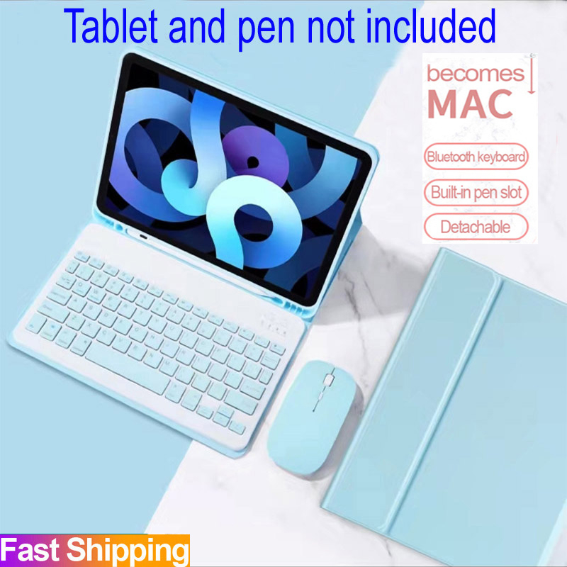 Funda Con Teclado Magnético Para Amazon Fire Max 11 (2023) - Incluye Teclado, Mouse Y Soporte Para Lápiz