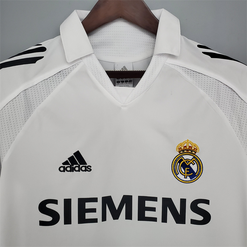 Polera De Fútbol Real Madrid Inicio 2005 2006 Versión Retro 05/06
