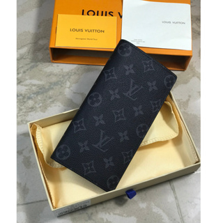 Las mejores ofertas en Carteras para hombres Louis Vuitton Gris