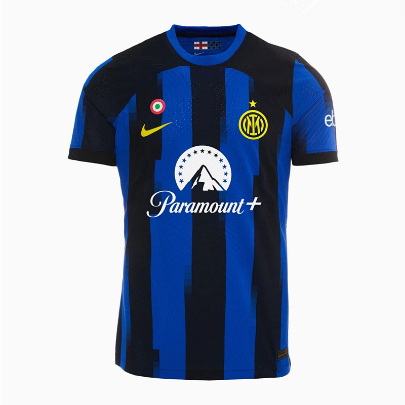 Polera De Fútbol Inter Milan 2023 2024 Local Con Edición De ...