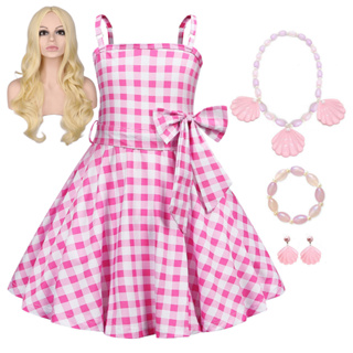Las mejores ofertas en Disfraces Vestido Rosa de Barbie para niñas