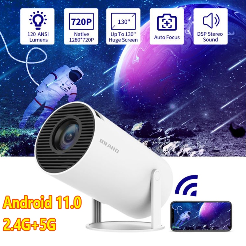 Proyectores 4K MINI Proyector TV WIFI Cine En Casa Portátil compatible Con  HDMI Soporte Full HD Android 1080P Para Teléfono Móvil