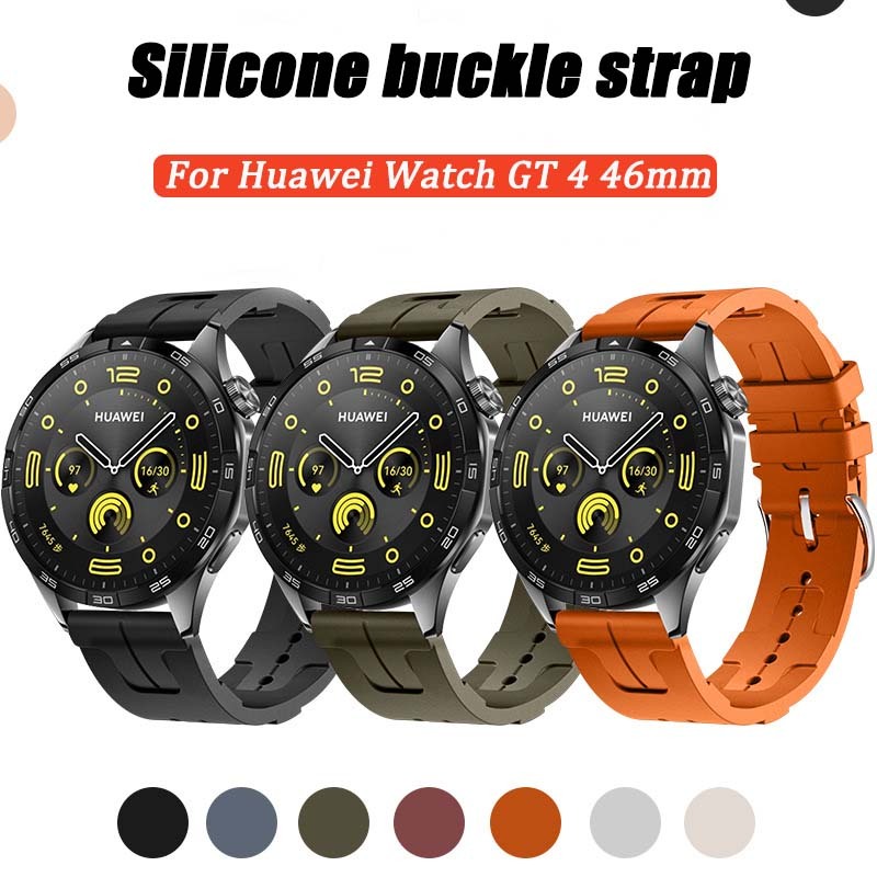 Correa De Silicona De 22MM Para Huawei Watch GT4 46MM Repuesto Smartwatch Pulsera GT2 GT3 GT4 Shopee Chile