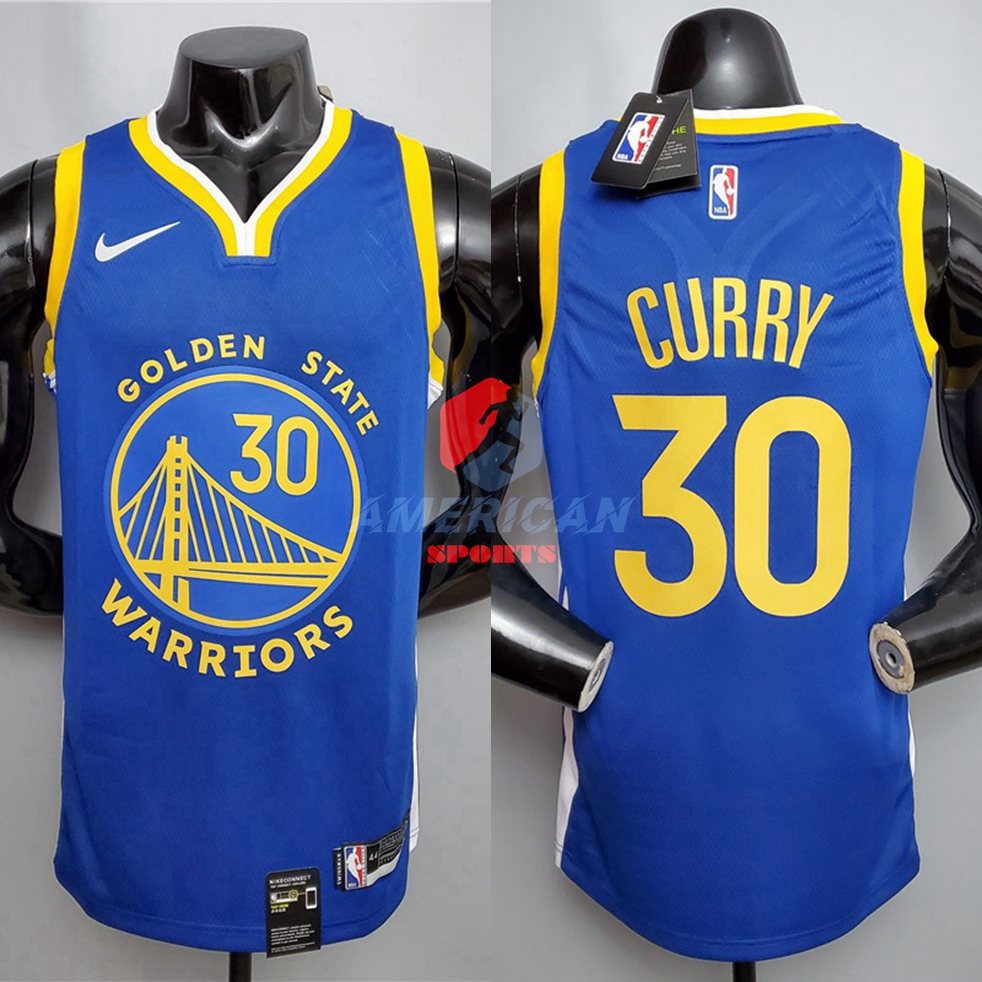 Camiseta NBA Stephen Curry 30 Golden State Warriors Jersey Camiseta De Baloncesto Azul Jersey Shopee Chile