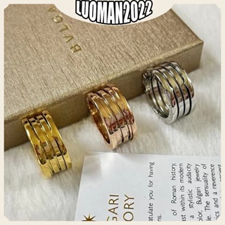 Anillos bulgari acero discount precio