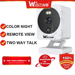 2 Cámara de Seguridad Wifi Exterior Inalámbrica HD 2MP con Visión Nocturna  con Audio Bidireccional