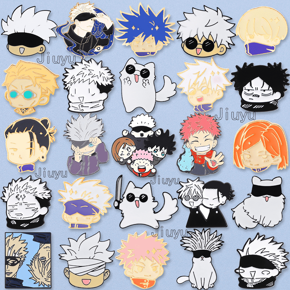 Jujutsu Kaisen Chibi Esmalte Pines Gojo Satoru Itadori Yuji Broches  Personalizados Solapa Insignias De Dibujos Animados Divertido Regalo De  Joyería Para Amigos | Shopee Chile