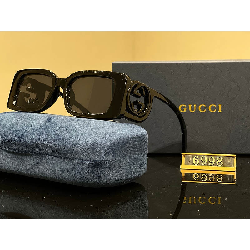 Lentes De Sol Gucci Clasicas Para Hombre Con Proteccion UV400 Para Conducir 2024