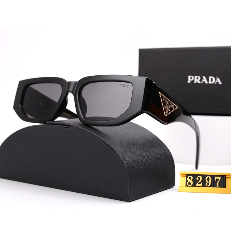 Lentes De Sol Cuadradas Para Hombre Y Mujer Marcas De Lujo Estilistas Pequenas De Buena Calidad Prada De Marca Shopee Chile