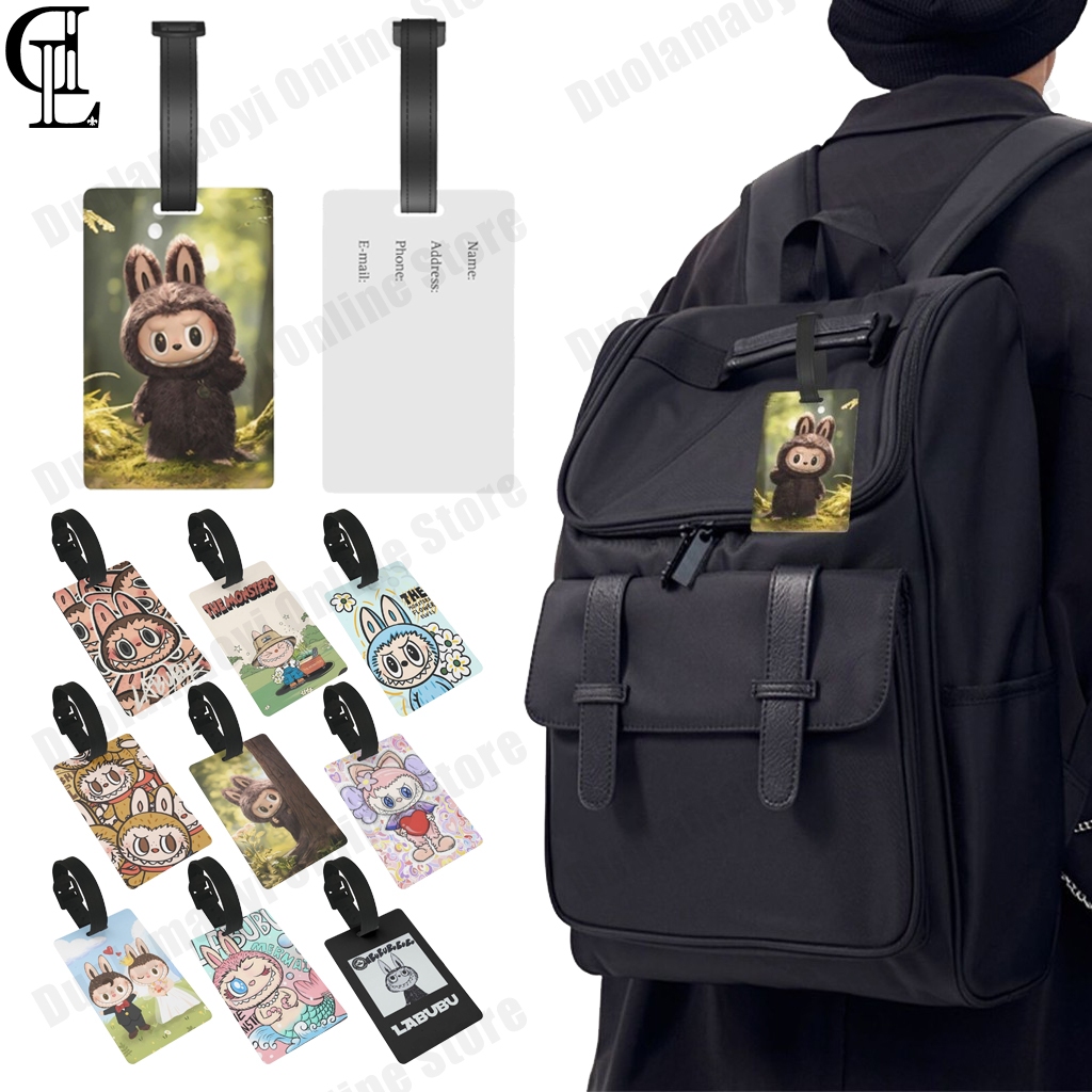 Etiqueta Equipaje Capibara - PVC Resistente Con Correa Ajustable (diseño Adoramals)