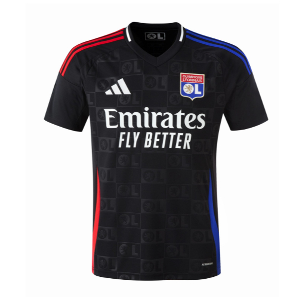 Polera De Fútbol Para Hombre 2024 2025 Lyon Olympic OL number | Shopee ...