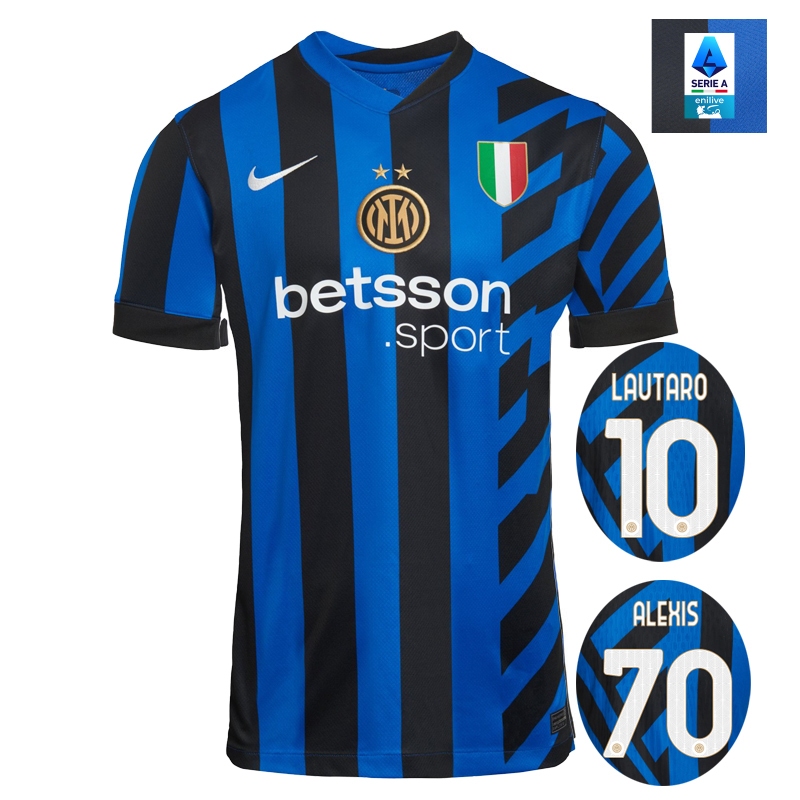 Polera De Futbol Del Inter Milan 2024 25 Fans Issue Shopee Chile