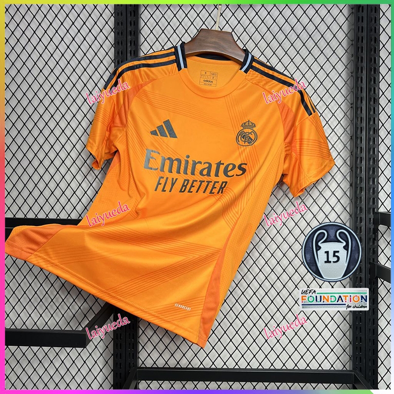 Polera Real Madrid 24-25 Fuera de casa Camiseta De Fútbol | Shopee Chile