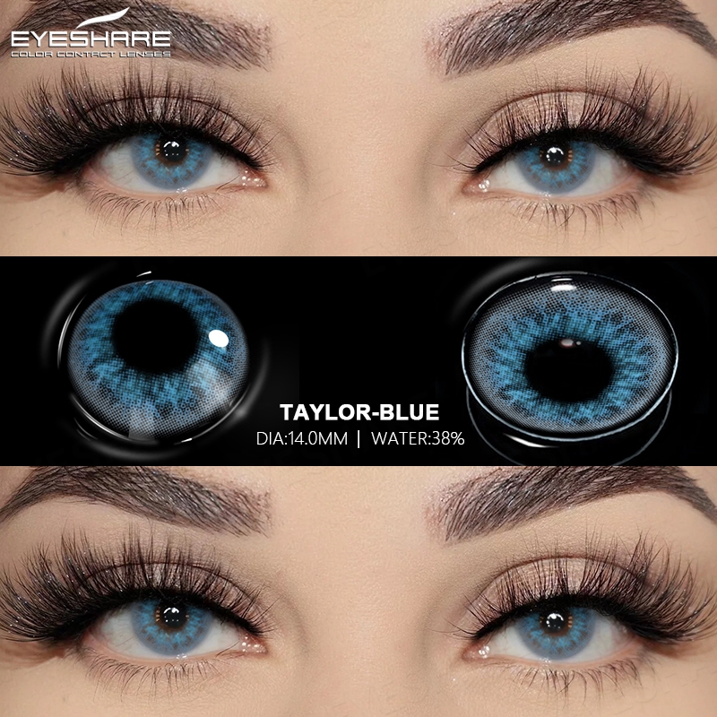 Eyeshare Pupilentes De Galaxia EYESHARE Par De Pupilas De Colores