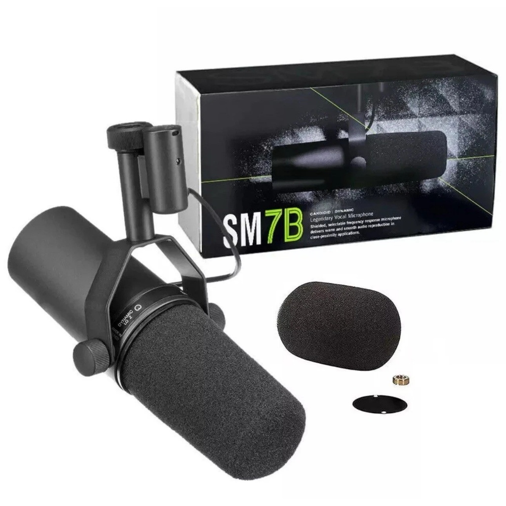 Shure SM7B sm7db Micrófono Vocal Dinámico Con Amplificador