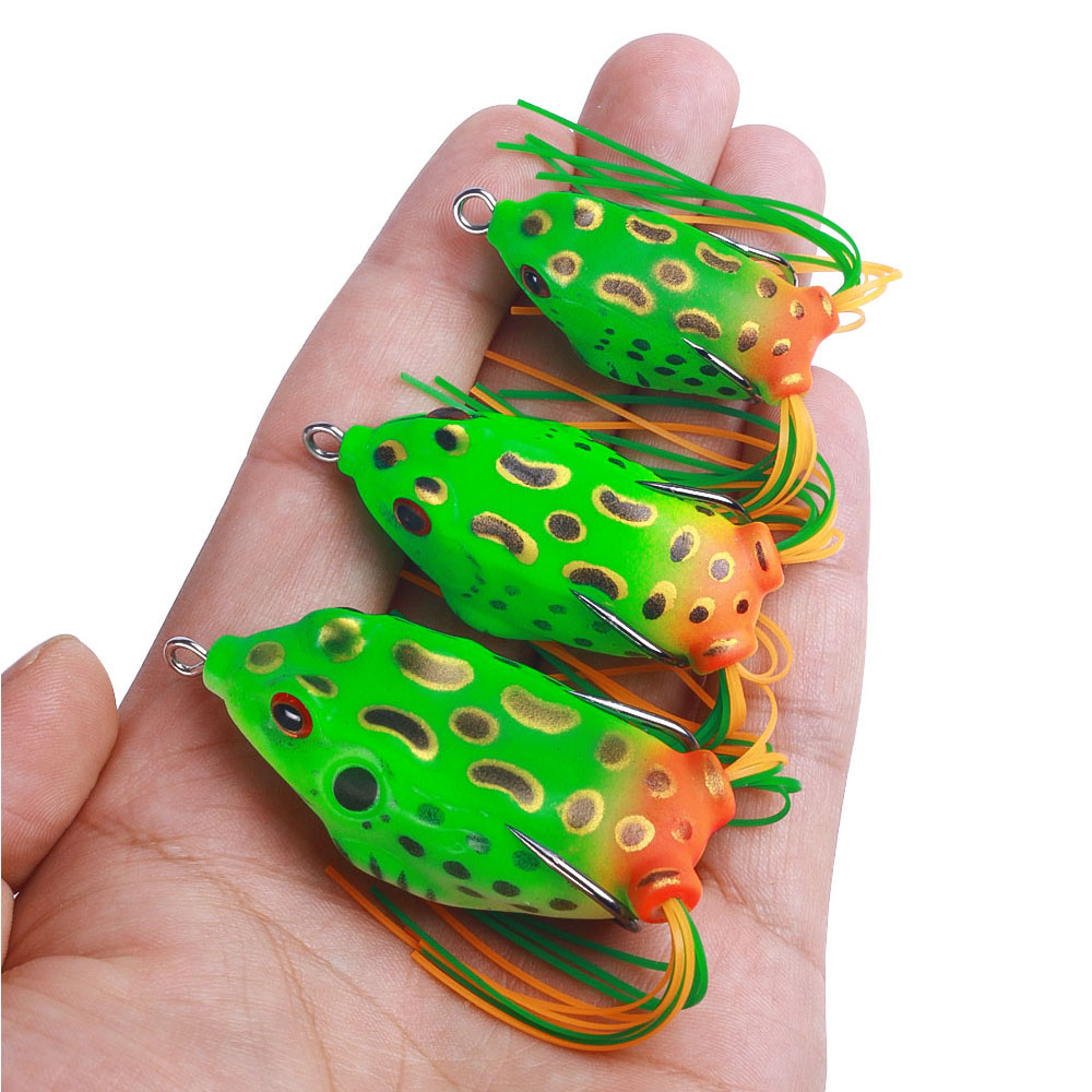 Ozark Trail 2.5 Green Topwater Frog Lure 
