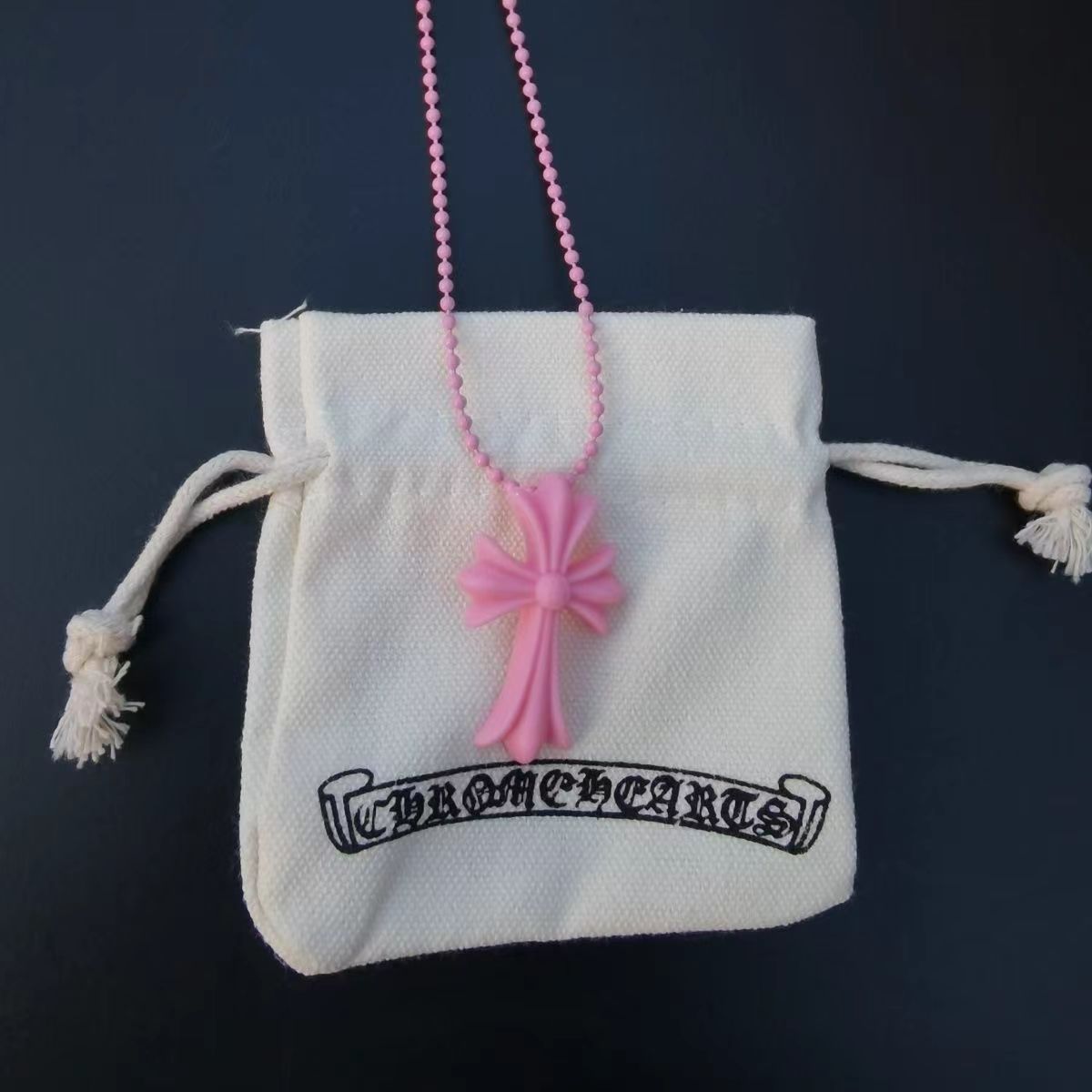 CHROME HEARTS Corazones De Cromo Collar De Colores / Retro 20