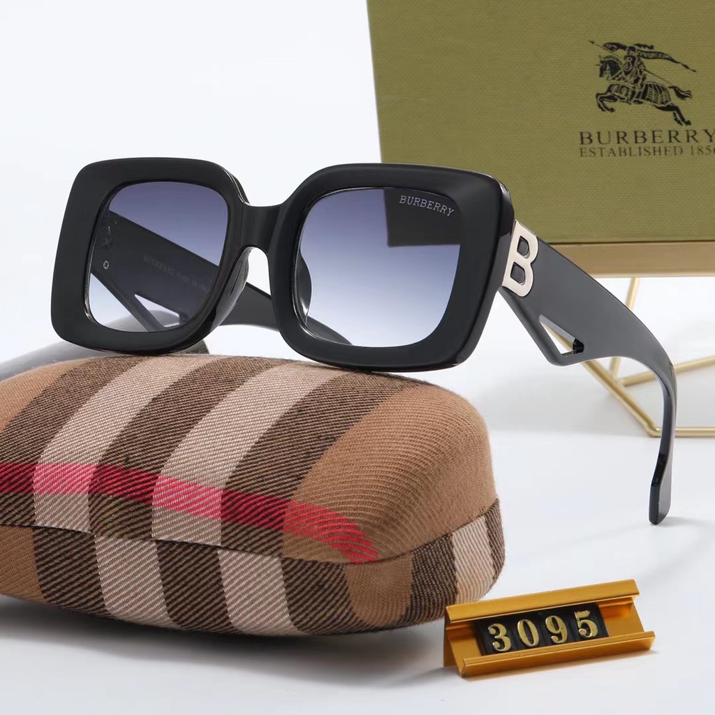 Burberry Moda Tendencia De Lujo Completo Para Hombres Y Mujeres Lentes De Sol Mujer Camping Conduccion Gafas De Hombre 3095 Shopee Chile