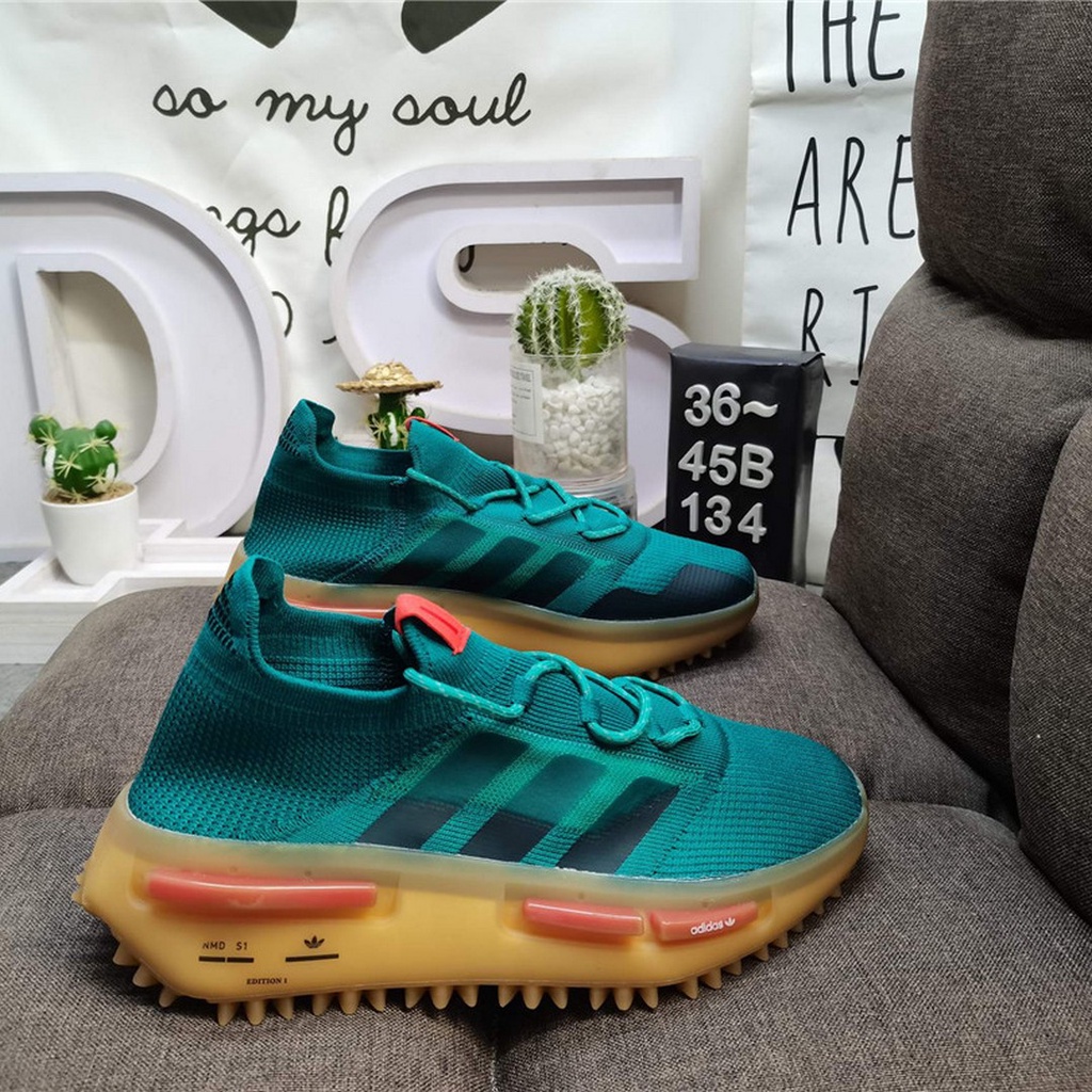 Adidas nmd azul y hotsell rojo verde