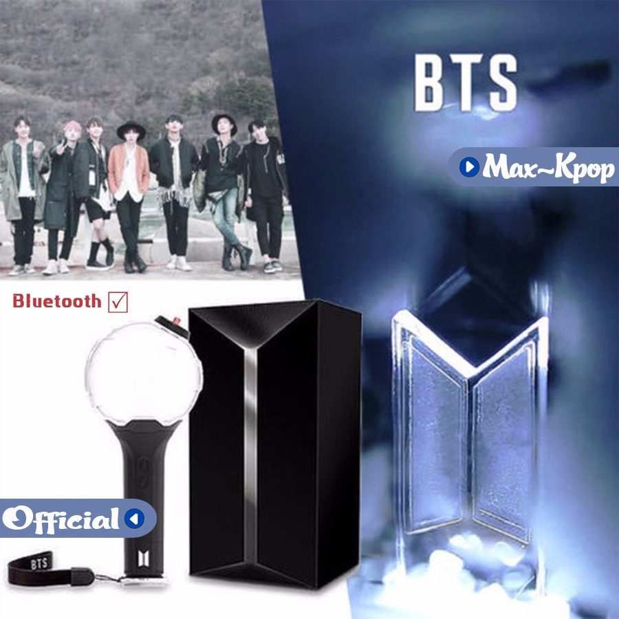 READYSTOCK] BTS Lightstick Oficial Ver 3 Army Bomb Bluetooth Para