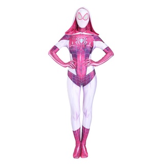 spider gwen stacy disfraz venom cosplay niña mujer spiderman mono regalos  de halloween | Shopee Chile