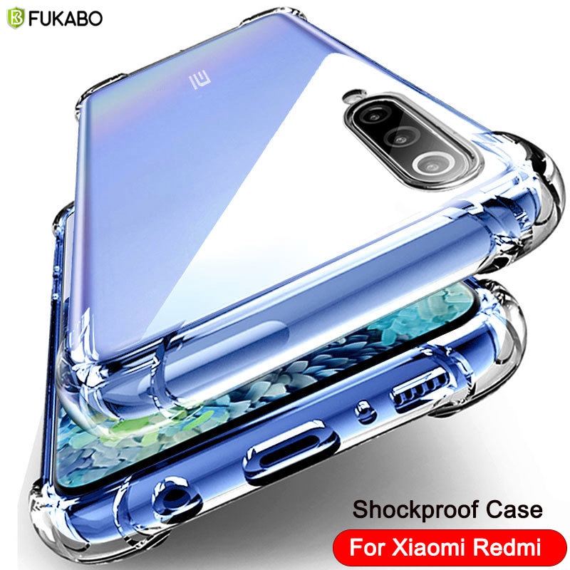 Funda de silicona para Xiaomi Redmi Note 8, 7, 6 Pro, 8A, 7A, 6A