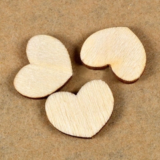 Mr & Mrs.Custom Corazones De Madera Grabados 2.5 Cm - Boda Rústica. Corazones De Madera Diminutos