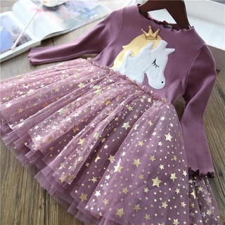 Vestido De Niños Pequeños Primavera Vestidos Para Niñas Ropa Casual Disfraz Para  Niña De Fiesta De Navidad 2 A 7 Años | Shopee Chile