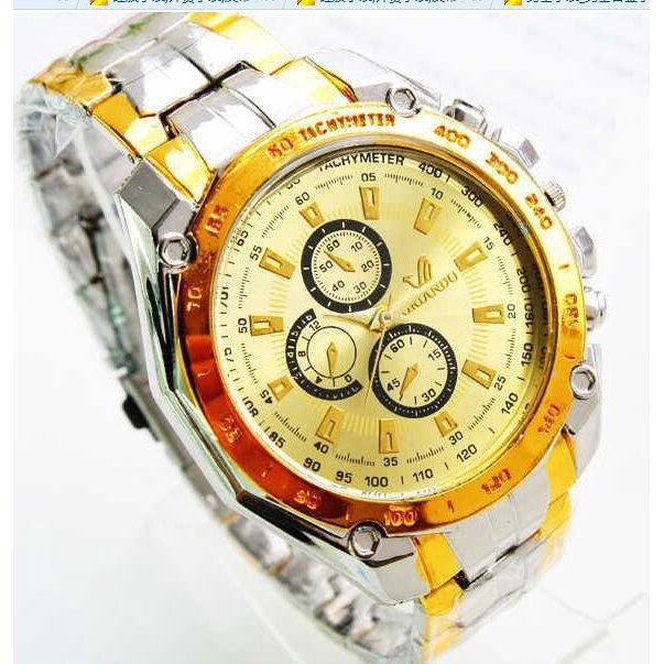 Orlando Relojes De Los Hombres De Acero Inoxidable Banda De Negocios Reloj De Cuarzo Del Padre Shopee Chile