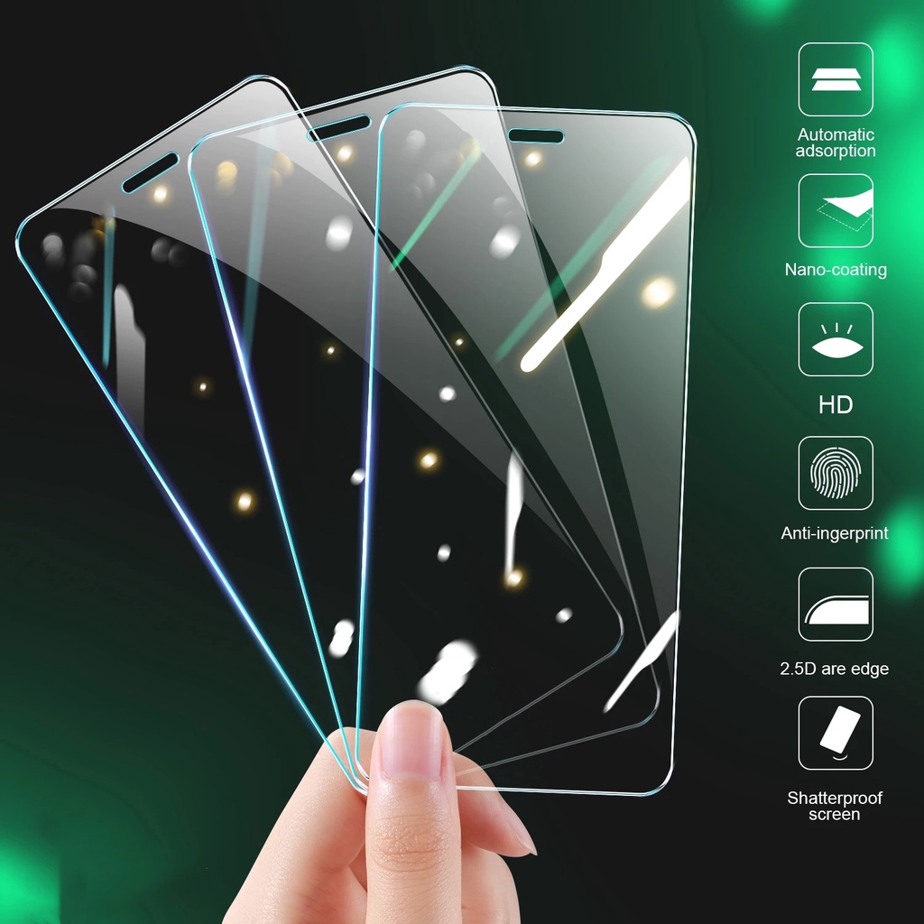 NEW’C Pack de 3 protectores de pantalla de cristal copatibles con iPhone 11 Pro ax y iPhone XS