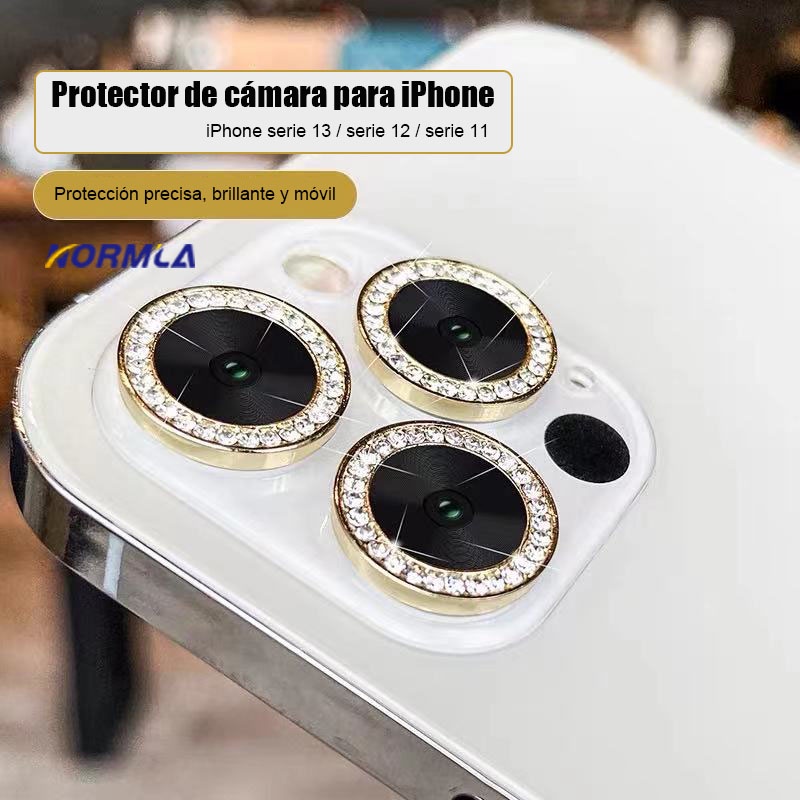 Protector para Iphone 12 Mini lente de camara Cristal Templado Vidrio