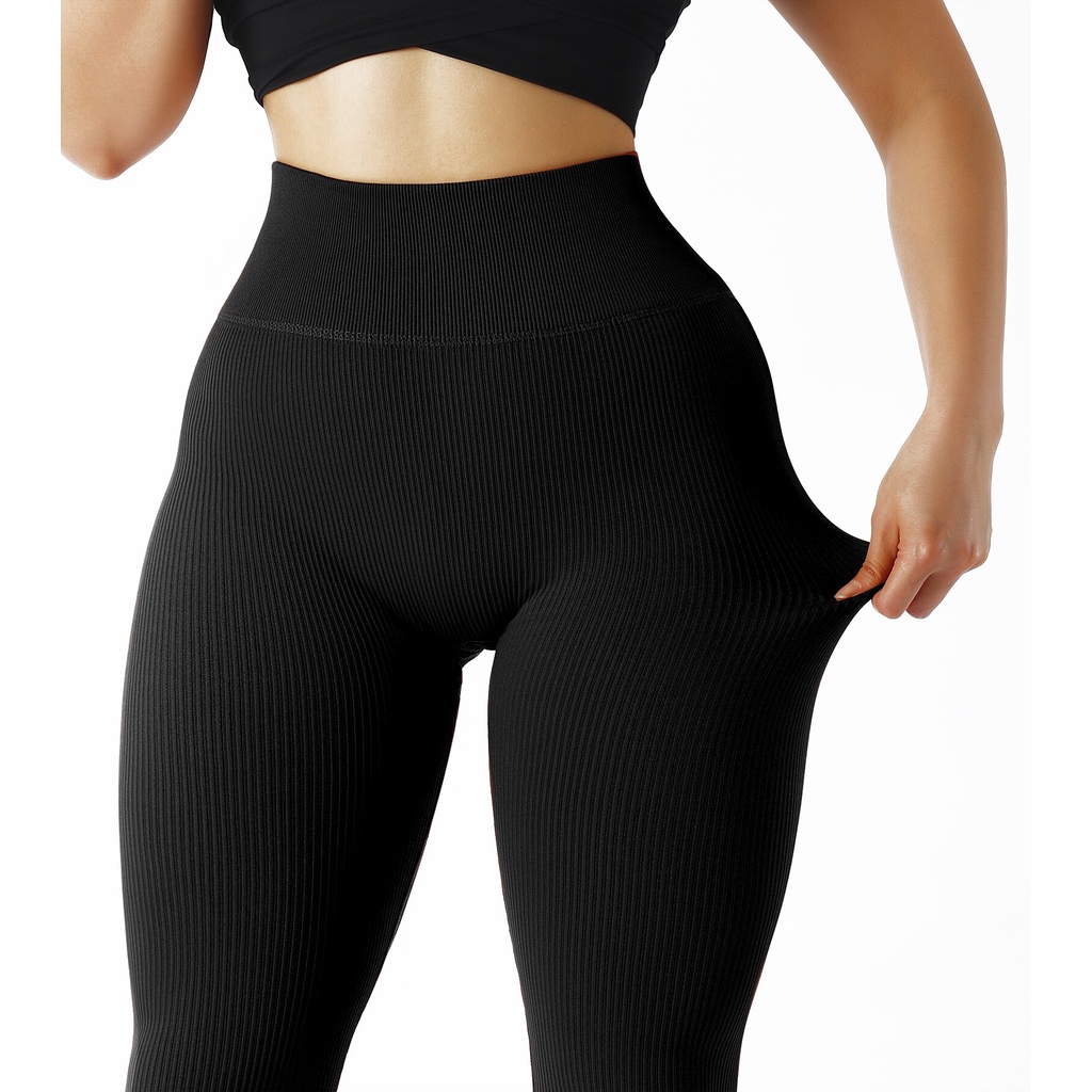 Ropa De Yoga Para Mujer, Pantalones De Cintura Alta Y Ajustados Para Un Buen Ejercicio