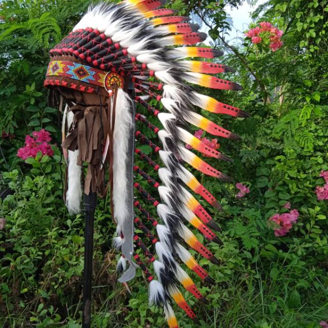 SOMBRERO INDIO PLUMAS al por Mayor ≫ Plasticosur